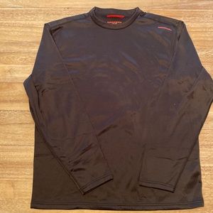 Black thermal layer long sleeve